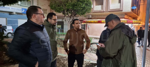 شاهدوا.. السلطات تستعمل القوة لفض اعتصام الأساتذة "المتعاقدين" أمام مديرية التعليم بالناظور