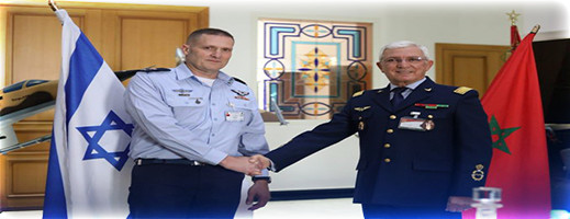 قائد سلاح الجو الإسرائيلي يزور المغرب لتعزيز قدرات الردع لدى المملكة قائد سلاح الجو الإسرائيلي يزور المغرب لتعزيز قدرات الردع لدى المملكة