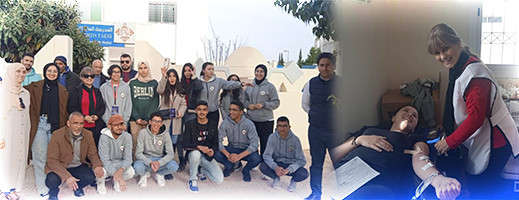صور.. إقبال مهم على حملة التبرع بالدم بالناظور صور.. إقبال مهم على حملة التبرع بالدم بالناظور