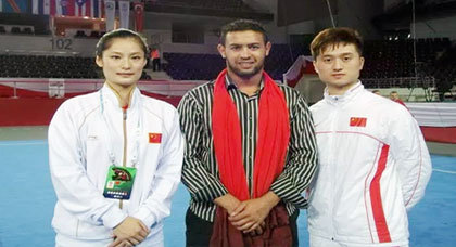 البطل الناظوري أجباح سيشارك في البطولة العالمية السادسة للكونغ فو وشوو شاولين بالصين