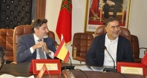 قنصل إسبانيا بالناظور ورئيس مجلس إقليم الدريوش يتباحثان سبل تعزيز التعاون والشراكة قنصل إسبانيا بالناظور ورئيس مجلس إقليم الدريوش يتباحثان سبل تعزيز التعاون والشراكة