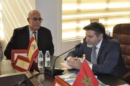 قنصل إسبانيا بالناظور ورئيس مجلس إقليم الدريوش يتباحثان سبل تعزيز التعاون والشراكة