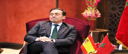 وزير الخارجية الإسباني يشيد بحصيلة التعاون بين الرباط ومدريد