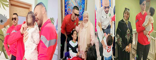 صور.. إلتفاتة إنسانية من رفاق ياسين بونو تجاه دار للأطفال المتخلى عنهم صور.. إلتفاتة إنسانية من رفاق ياسين بونو تجاه دار للأطفال المتخلى عنهم