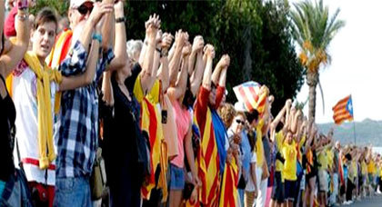 نشطاء الحركة الأمازيغية في كتالونيا صوتوا لصالح استقلال كتالونيا