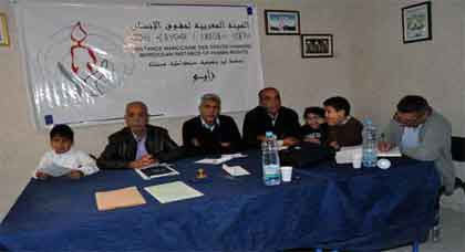 عقد جمع عام لمنخرطي الهيئة المغربية لحقوق الإنسان لانتداب المؤتمرين عقد جمع عام لمنخرطي الهيئة المغربية لحقوق الإنسان لانتداب المؤتمرين