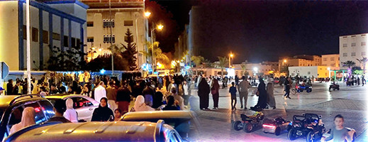 شاهدوا.. انتعاش الحركة التجارية ليلا بالدريوش مع اقتراب عيد الفطر شاهدوا.. انتعاش الحركة التجارية ليلا بالدريوش مع اقتراب عيد الفطر