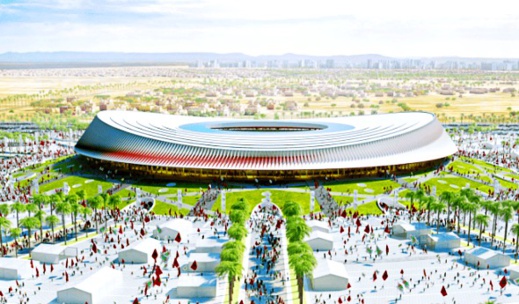 صور.. ترتيبات جارية لتشييد أكبر ملعب في المملكة المغربية لاحتضان المونديال صور.. ترتيبات جارية لتشييد أكبر ملعب في المملكة المغربية لاحتضان المونديال