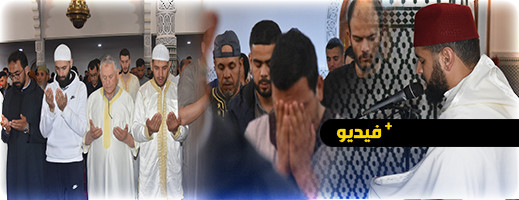 شاهدوا.. خشوع ودموع في ليلة ختم القرآن الكريم والدعاء من مسجد أنس بن مالك بميضار شاهدوا.. خشوع ودموع في ليلة ختم القرآن الكريم والدعاء من مسجد أنس بن مالك بميضار