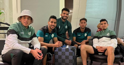 بعثة فريق الرجاء تحط الرحال بمطار القاهرة الدولي وغدا عيد الفطر بمصر بعثة فريق الرجاء تحط الرحال بمطار القاهرة الدولي وغدا عيد الفطر بمصر