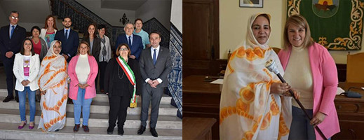 صور.. عمدة بلدية إسبانية تستضيف عناصر من البوليساريو صور.. عمدة بلدية إسبانية تستضيف عناصر من البوليساريو