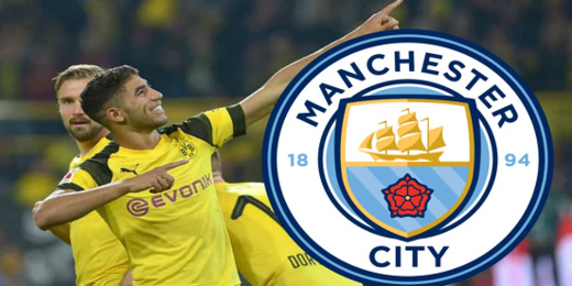 هل سينتقل أشرف حكيمي؟.. مانشستر سيتي يستهدف إبرام صفقة مغربية هل سينتقل أشرف حكيمي؟.. مانشستر سيتي يستهدف إبرام صفقة مغربية