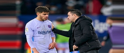 تشافي يشيد بتألق الزلزولي مع أوساسونا وهذا رأيه في اللاعب تشافي يشيد بتألق الزلزولي مع أوساسونا وهذا رأيه في اللاعب