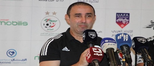 مدرب المنتخب الجزائري يوقد شرارة التحدي قبل مواجهة المغرب في كأس أفريقيا للناشئين مدرب المنتخب الجزائري يوقد شرارة التحدي قبل مواجهة المغرب في كأس أفريقيا للناشئين