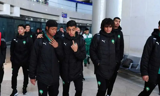 أشبال الأطلس يصلون إلى الجزائر العاصمة استعدادا للنهائي أشبال الأطلس يصلون إلى الجزائر العاصمة استعدادا للنهائي