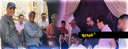 الطالب علي مدير القناة الأمازيغية يتفقد تصوير برنامج الطالب علي مدير القناة الأمازيغية يتفقد تصوير برنامج