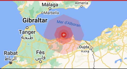 هزة أرضية متوسطة تفزع سكان الحسيمة هزة أرضية متوسطة تفزع سكان الحسيمة