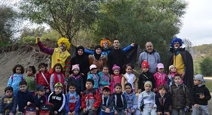 80 طفل وطفلة يحتفلون بالسنة الأمازيغية الجديدة  بغابة اسفيحة بخليج النكور بالحسيمة