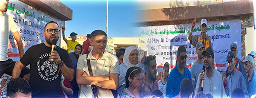 جمعية الحي العمالي تعمم نداء بيئيا للساكنة بمناسبة العيد وتنظم حملة تحسيسية
