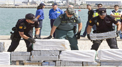 إسبانيا تفكك شبكة دولية للاتجار في المخدرات ينطلق نشاطها من شواطئ الشمال