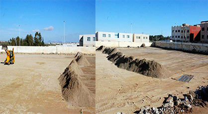 وأخيرا حلم النخبة الرياضية بالدريوش سيتحقق.. الشروع في تأهيل وتعشيب الملعب البلدي