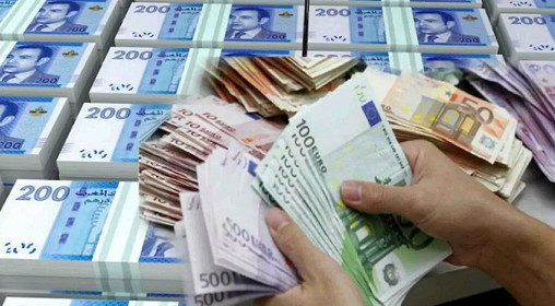 الدرهم المغربي يرتفع مقابل الأورو والدولار بهذه النسبة الدرهم المغربي يرتفع مقابل الأورو والدولار بهذه النسبة