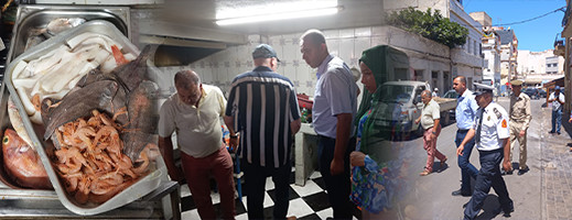 ضبط مواد غذائية فاسدة داخل مطعم بالحسيمة ضبط مواد غذائية فاسدة داخل مطعم بالحسيمة