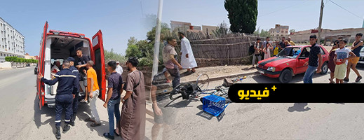 مسن يتعرض للدهس وهروب السائق على طريق أزغنغان