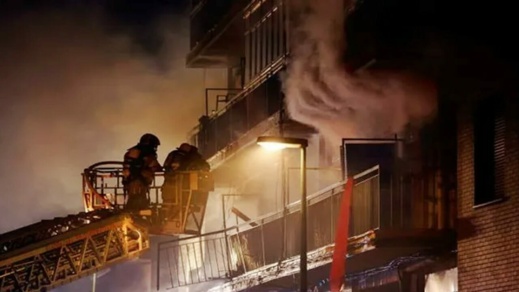 مصرع إمراة وإصابة 14 شخصا إثر انفجار مبنى في اسبانيا مصرع إمراة وإصابة 14 شخصا إثر انفجار مبنى في اسبانيا