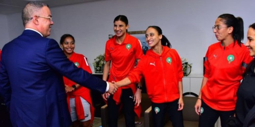 رئيس الجامعة: تألق لبؤات الأطلس في مونديال السيدات نتاج للرؤية الملكية رئيس الجامعة: تألق لبؤات الأطلس في مونديال السيدات نتاج للرؤية الملكية