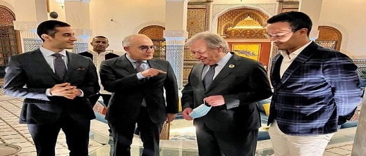 الأمم المتحدة تكذب ادعاءات جبهة البوليساريو والجزائر بشأن عطلة أمينها العام في المغرب الأمم المتحدة تكذب ادعاءات جبهة البوليساريو والجزائر بشأن عطلة أمينها العام في المغرب