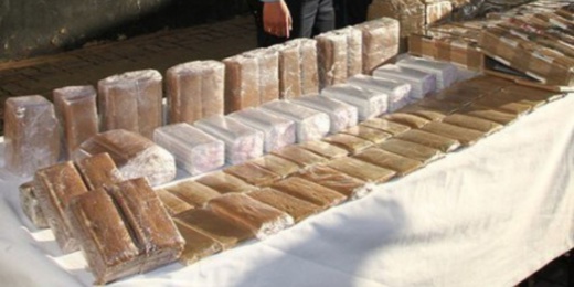 حجز 58 كيلوغرام من المخدرات كانت في طريقها إلى أوروبا حجز 58 كيلوغرام من المخدرات كانت في طريقها إلى أوروبا