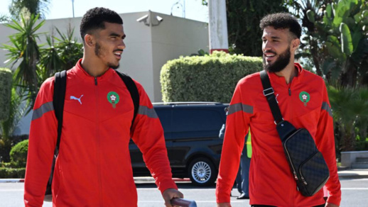 استعدادا لمباراة ليبيريا.. عناصر المنتخب الوطني تتوجه إلى أكادير استعدادا لمباراة ليبيريا.. عناصر المنتخب الوطني تتوجه إلى أكادير
