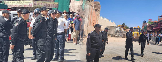 حموشي يتفقد الترتيبات الأمنية بالمناطق المتضررة من زلزال الحوز حموشي يتفقد الترتيبات الأمنية بالمناطق المتضررة من زلزال الحوز
