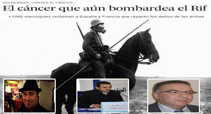 الجدل بشأن اللجوء إلى الحرب الكيماوية ضد الرّيف وانتشار السرطان بعيون باحثين وجمعويّين الجدل بشأن اللجوء إلى الحرب الكيماوية ضد الرّيف وانتشار السرطان بعيون باحثين وجمعويّين