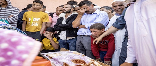 تصاعد حصيلة الوفيات جراء الزلزال في إقليم الحوز تصاعد حصيلة الوفيات جراء الزلزال في إقليم الحوز