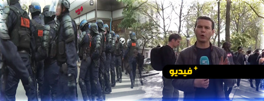 عودة المظاهرات في عدة مدن فرنسية احتجاجا على همجية الشرطة عودة المظاهرات في عدة مدن فرنسية احتجاجا على همجية الشرطة