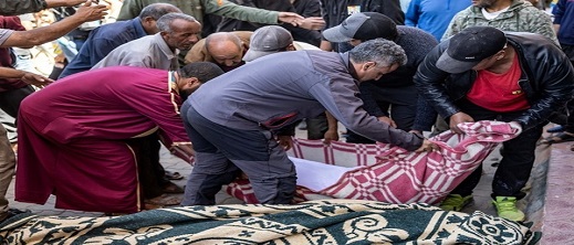 الحكومة تعلن عن حصيلة جديدة لضحايا زلزال الحوز الحكومة تعلن عن حصيلة جديدة لضحايا زلزال الحوز