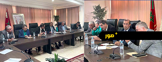 مدير المكتب الجهوي للاستثمار الفلاحي لملوية يترأس اجتماعا مدير المكتب الجهوي للاستثمار الفلاحي لملوية يترأس اجتماعا