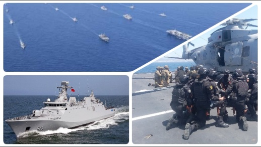 مناورات عسكرية تجمع المغرب بالجزائر وفرنسا في البحر