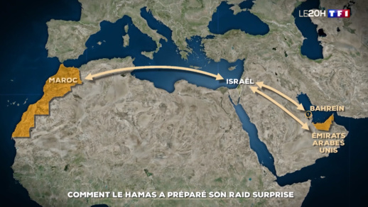 الإعلام الفرنسي الرسمي يبث خريطة المغرب دون بترها