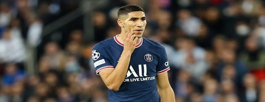 نجم الأسود أشرف حكيمي يشارك في قرعة كأس أمم إفريقيا نجم الأسود أشرف حكيمي يشارك في قرعة كأس أمم إفريقيا