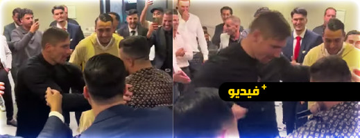 المقاتل الهولندي "ريكو بيرهوفن" يرقص إيقاع الركادة والأغنية الريفية في زفاف أسامة لعرج المقاتل الهولندي "ريكو بيرهوفن" يرقص إيقاع الركادة والأغنية الريفية في زفاف أسامة لعرج