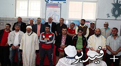 ملاكو أراضي النزاع بتيزطوطين يؤسسون مكتبا نقابيا وبوجيدة يَعِدُ بمساندتهم إلى أبعد مدى