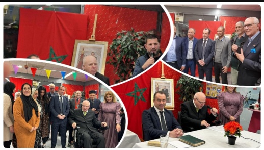 الجالية المغربية المقيمة بأمستردام تحتفل بالذكرى 48 للمسيرة الخضراء الجالية المغربية المقيمة بأمستردام تحتفل بالذكرى 48 للمسيرة الخضراء