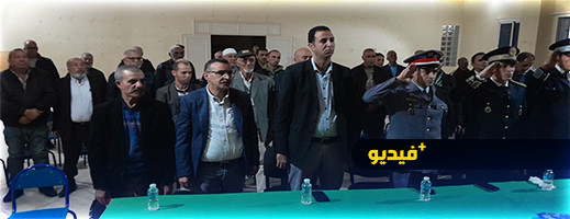  مراسيم الإنصات للخطاب الملكي بقيادة كبدانة -أركمان والبركانيين-