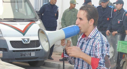 إدانة رئيس تنسيقية "الفرّاشة" بالناظور بشهرين حبسا نافذا