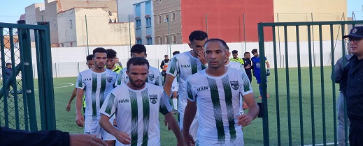 هلال الناظور ينتصر خارج قواعده بالضربة القاضية