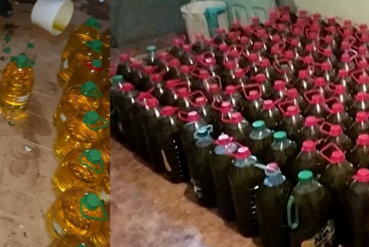 حجز 10 أطنان من زيت الزيتون “المغشوشة" حجز 10 أطنان من زيت الزيتون “المغشوشة"