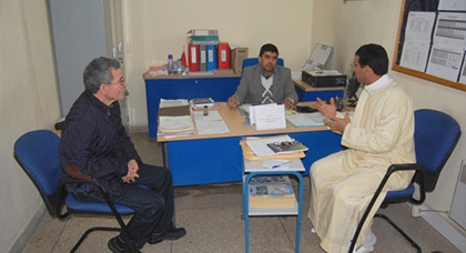 جمعية الحي العمالي للتنمية والبيئة في لقاء مع رئيس وكالة أزغنغان للكهرباء جمعية الحي العمالي للتنمية والبيئة في لقاء مع رئيس وكالة أزغنغان للكهرباء